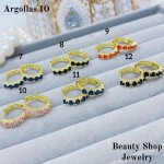 #O  Argolla piedras  1$Oro chino (&6)