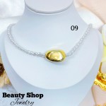 cadena perla con dije gold field 11&