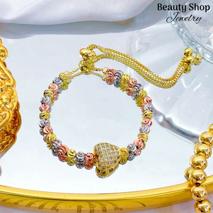 pulsera balin raya catiercon dije corazon