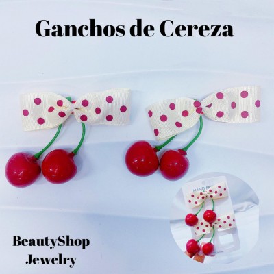 set de ganchito cereza