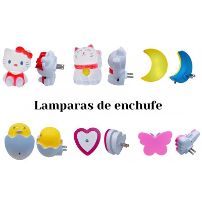 lampara de enchufe