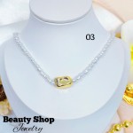 cadena perla con dije gold field 11&