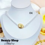 cadena perla con dije gold field 11&