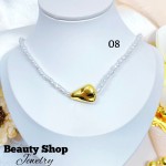 cadena perla con dije gold field 11&