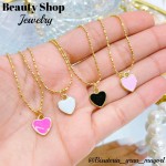 cadena con dije corazon mini