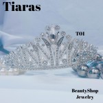 corona con pedreria elegante g