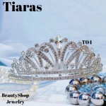 corona con pedreria elegante g