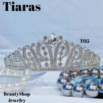 corona con pedreria elegante g