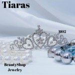 corona con pedreria elegante p