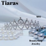 corona con pedreria elegante p