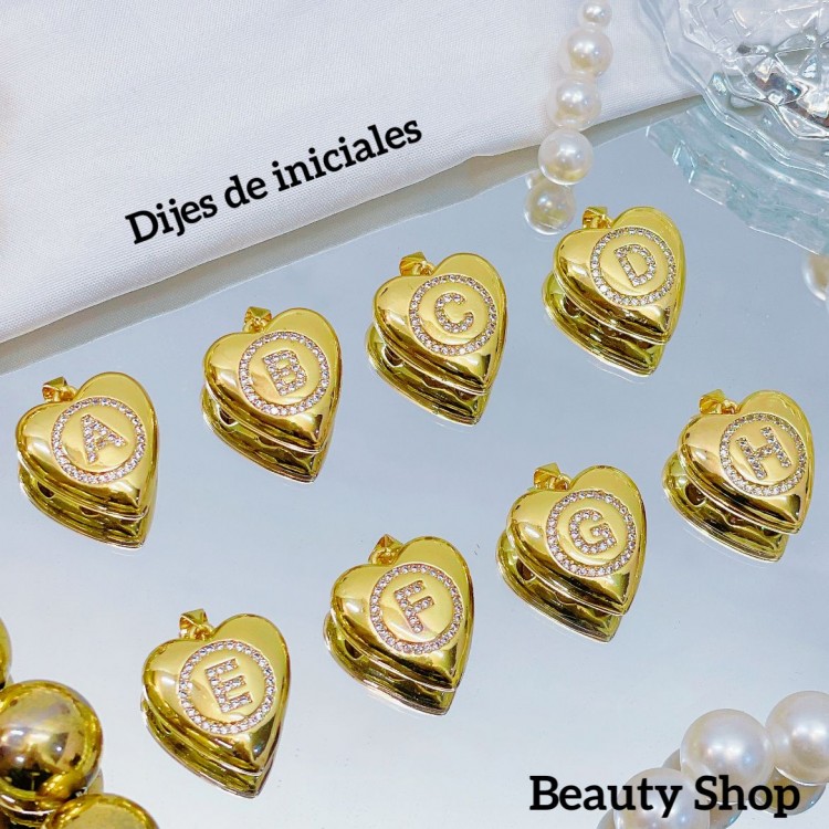 cadena Corazon oro chino 11& solo dije 1.45
