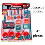 juguete cocina rojo