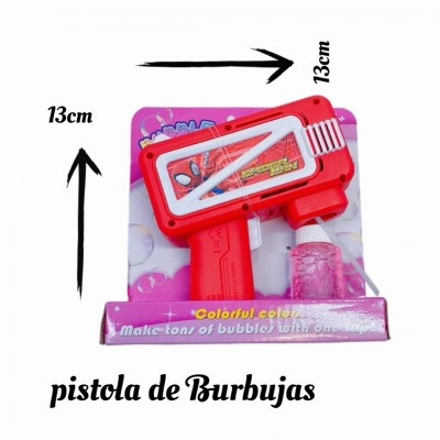 pistola de burbujas (clip foto entre ver mas modelos)