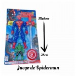 juguete de spiderman y capitan America (clip foto entre ver mas modelos)