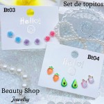 #bt set zarcillo tornasol (&7.5) #bt set zarcillo tornasol (&7.5)