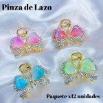 Pinza de dama rosa