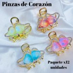 Pinza de dama rosa