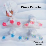 pinza cabello tipo peluche