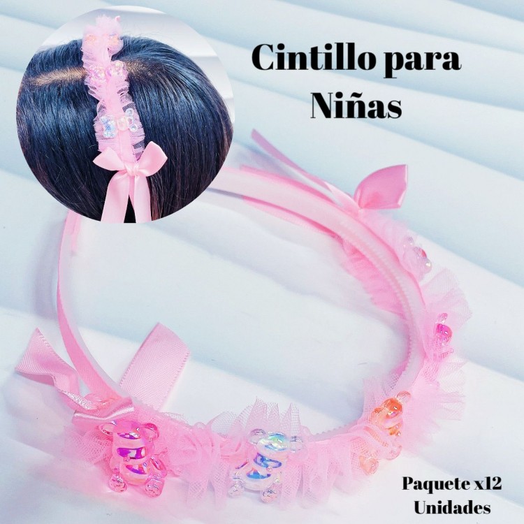 cintillo osito tonasol de nina (&5）