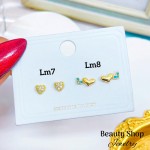 #Lm mini topito oro chino 18 k  （&5）