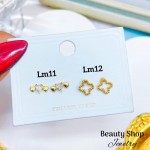 #Lm mini topito oro chino 18 k  （&5）