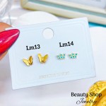 #Lm mini topito oro chino 18 k  （&5）
