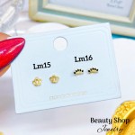 #Lm mini topito oro chino 18 k  （&5）
