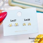 #Lm mini topito oro chino 18 k  （&5）