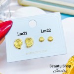 #Lm mini topito oro chino 18 k  （&5）