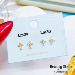 #Lm mini topito oro chino 18 k  （&5）