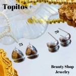 #+ zarcillo oro chino lujos 9&