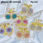Pinza de dama rosa