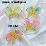 Pinza de dama rosa
