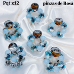 Pinza de dama rosa