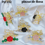 Pinza de dama rosa