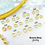#L Argolla pequeño  gold field 18k  4.5&