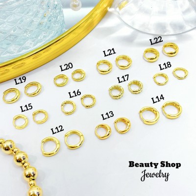 #L Argolla pequeño  gold field 18k  4.5&