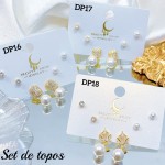 Set de topitos (tres pares)  (&13.5）