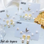 Set de topitos (tres pares)  (&13.5）