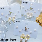 Set de topitos (tres pares)  (&13.5）