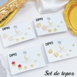 Set de topitos (tres pares)  (&13.5）