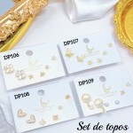 Set de topitos (tres pares)  (&13.5）