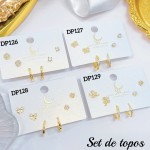 Set de topitos (tres pares)  (&13.5）