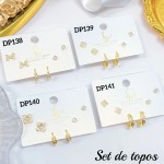 Set de topitos (tres pares)  (&13.5）