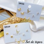 Set de topitos (tres pares)  (&13.5）