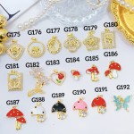 #G Cadena con dije lujo solo dije 1.85$ (con cadena sencilla12.50&con cadena ajustable14&）con ajustable 2.70$