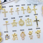 #G Cadena con dije lujo solo dije 1.85$ (con cadena sencilla12.50&con cadena ajustable14&）con ajustable 2.70$