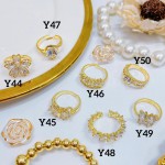 #Y anillos tendencia rodio 14&