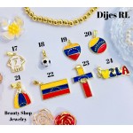 #RL dijes en oro chino （(con cadena sencilla 9.5&,con cadena ajustable 11&）