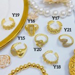 #Y anillos tendencia rodio 14&